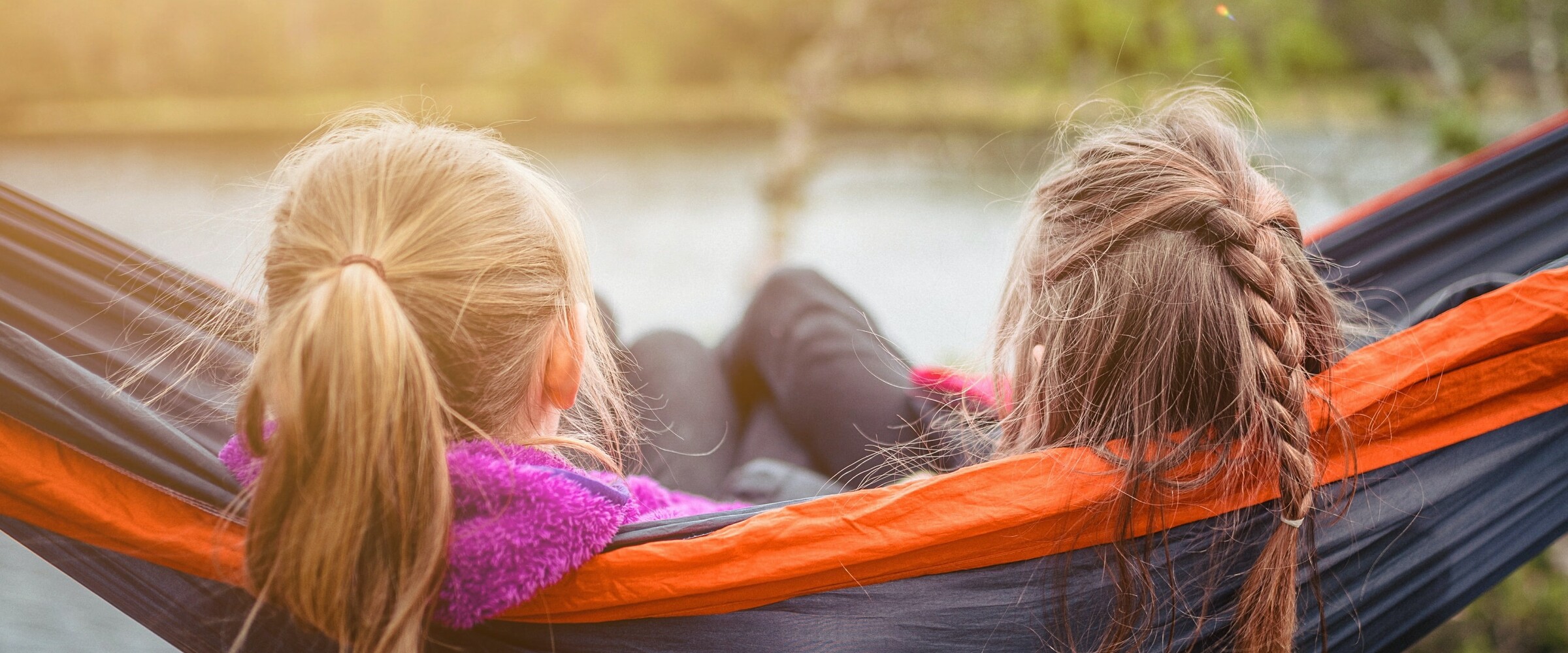 women on Hammock