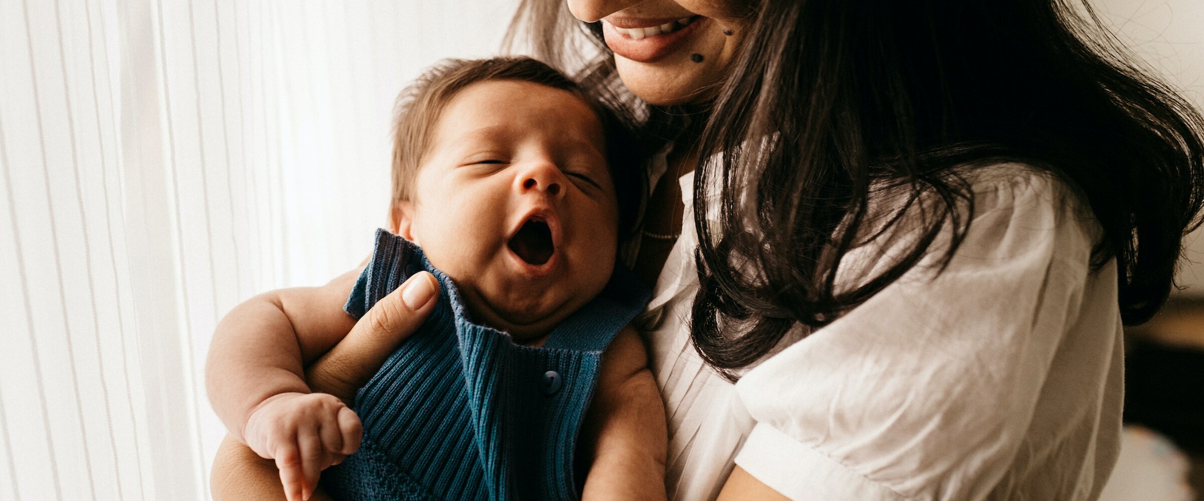 woman and baby