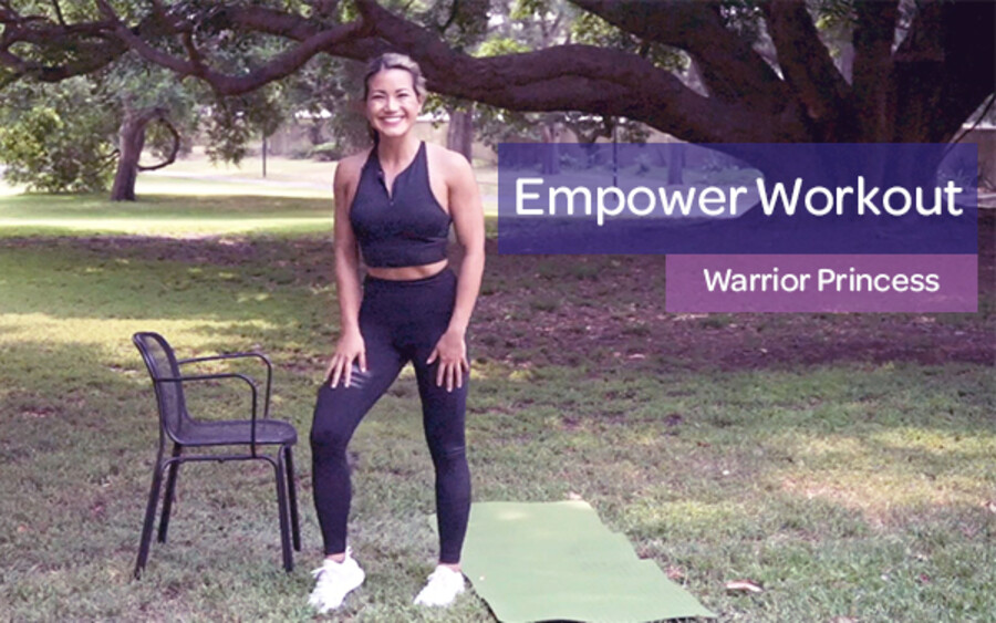 Warrior Princess empower workout